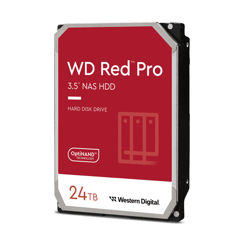 HDD NAS WD Red Pro, 24 TB, 7200 RPM, 512 MB, Serial ATA