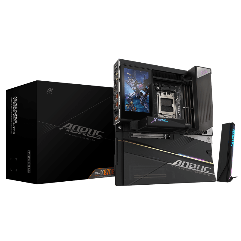 Placa de baza Gigabyte X870E AORUS XTREME X3D AI TOP, Socket AM5, DDR5, E-ATX