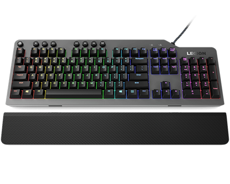 Tastatura Mecanica Gaming Lenovo Legion K500, RGB, USB, Gri