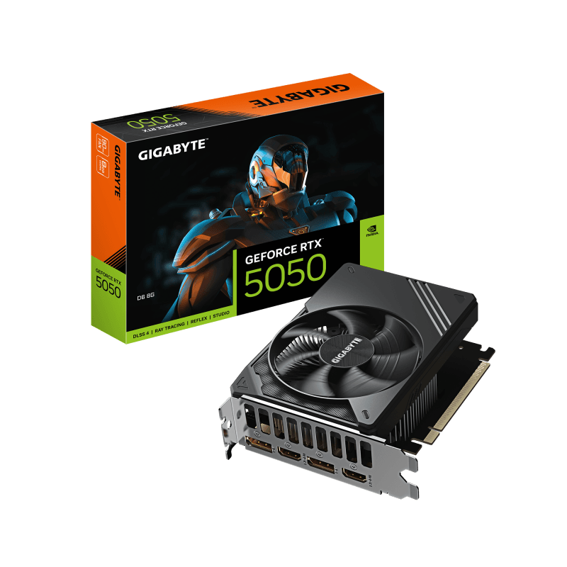 Placa video Gigabyte GeForce RTX 5050, 8GB GDDR6, PCI Express 5.0, 128bit