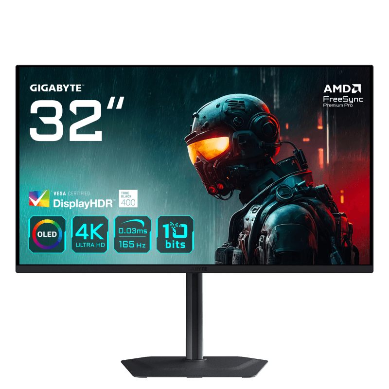 Monitor Gaming Gigabyte MO32U, 31.5", 3840 x 2160 pixeli, Black, 3 ani Garantie