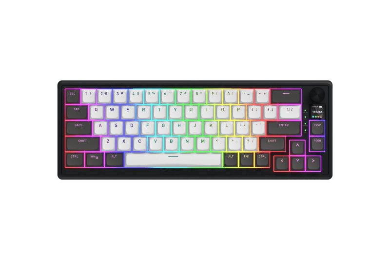 Tastatura Mecanica Gaming HATOR Skyfall Pro Wireless 65, RGB, Wireless, Negru