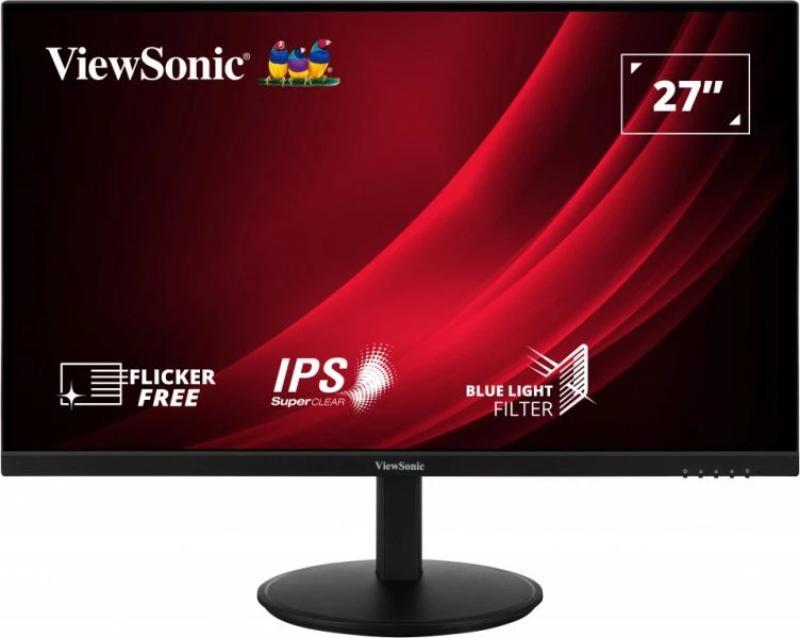 Monitor Consumer ViewSonic VG2709-2K-MHD-2, 27", 2560 x 1440 pixeli, Black, 3 ani Garantie