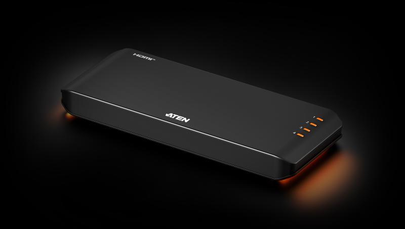 Splitter Aten True 4K HDMI, numar porturi: 4, max. data rate 18 Gbps (6 Gbps Per Lane), rata de refresh 600 MHz