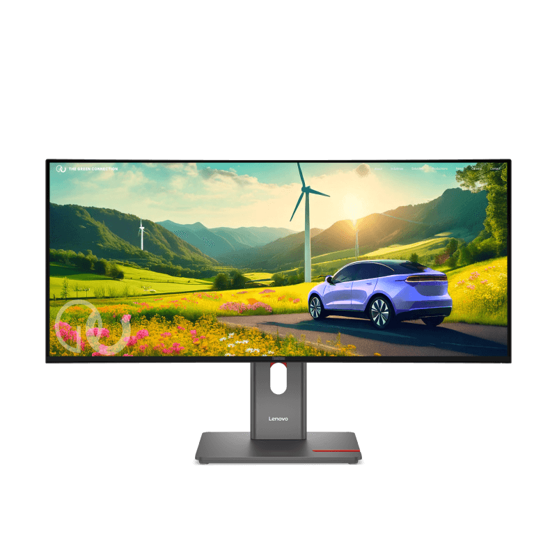 Monitor Consumer Lenovo ThinkVision P34WD-40, 34", 3440 x 1440 pixeli, Black, 2 ani Garantie