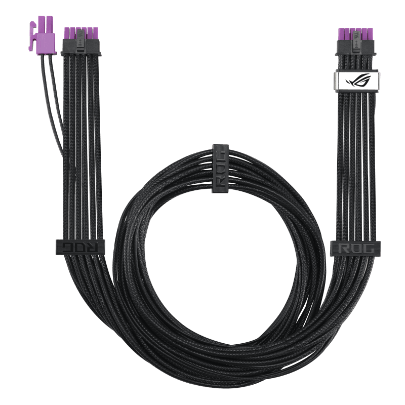 ROG-EQUALIZER//POWER CABLE, UNIVERSAL, 12V-2x6 connector, Increased load capacity up to 17A, negru