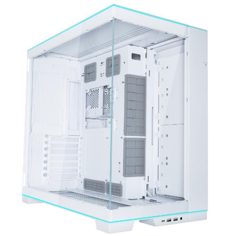Carcasa LIAN LI 011 DYNAMIC EVO RGB, RGB, Mid Tower, White