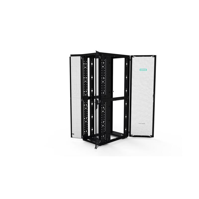HPE 22U 600mmx1075mm G2 Kitted Advanced Shock Rack with Side Panels and Baying