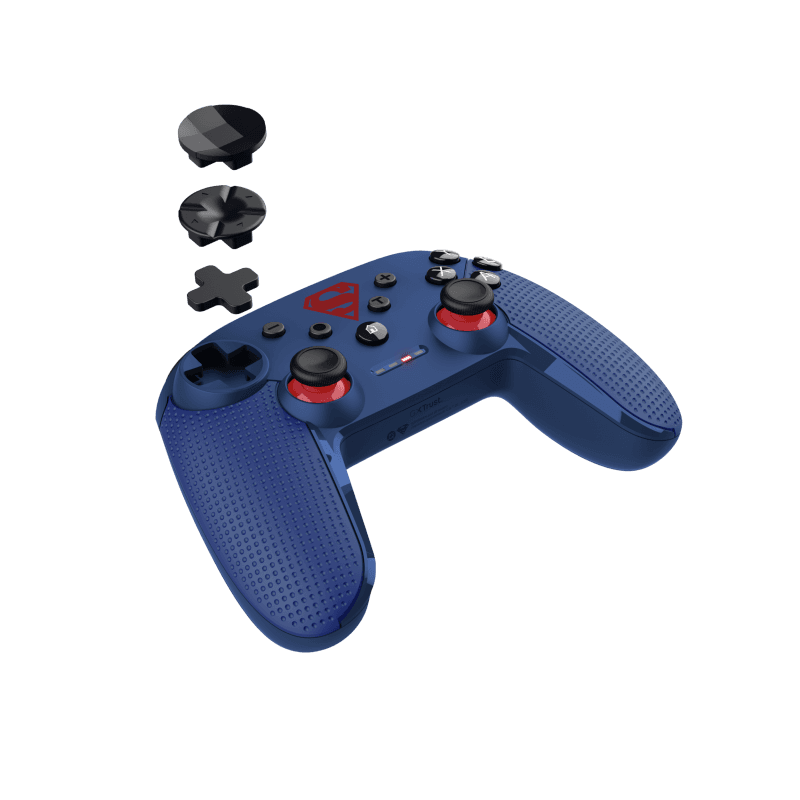 Controller wireless Trust GXT 542 Muta, material ABS, 15 butoane, compatibil cu pc, laptop, consola gaming, smartphone