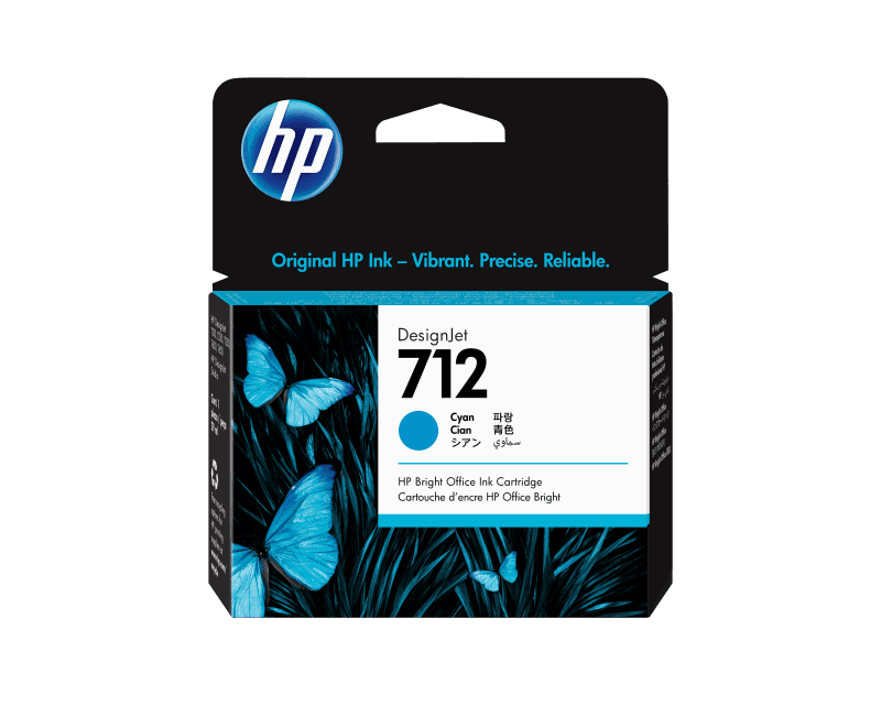 Cartus HP 712, Cyan