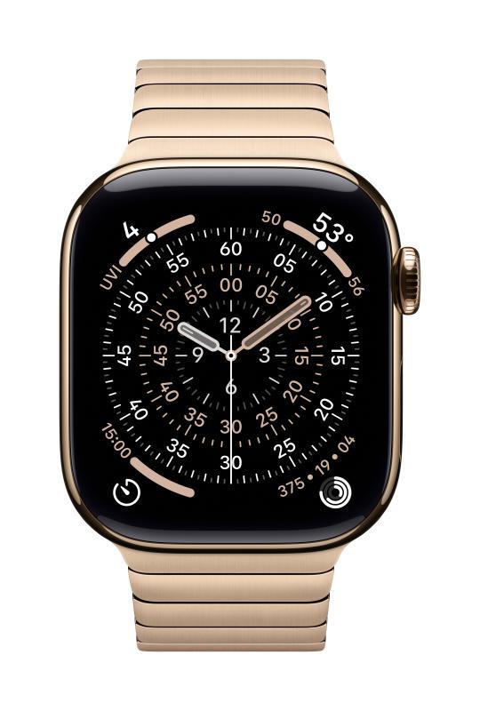 Curea pentru Apple Watch 42mm Link Bracelet: Gold Link Bracelet