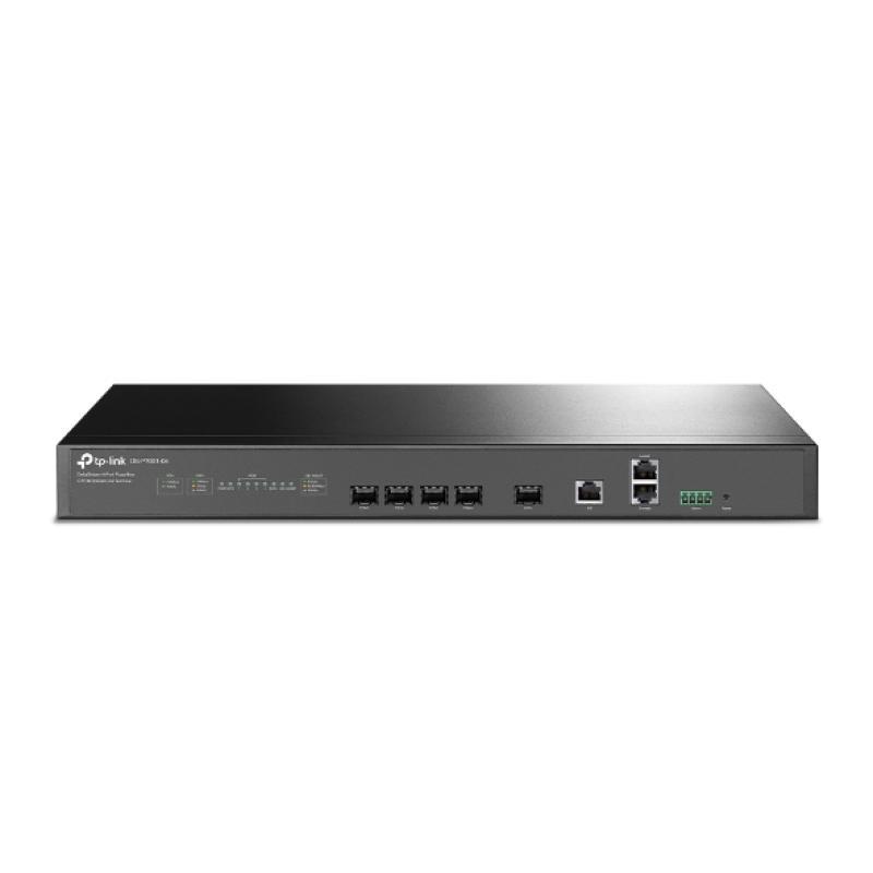 DeltaStream 4-port Pizza-box GPON Optical Line Terminal • 4× 2.5G PON Ports • 1× 10 Gbps SFP+ Uplink Port • 1×