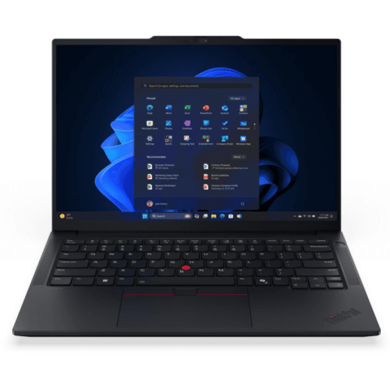 Laptop Business Lenovo ThinkPad E14 Gen 7, cu procesor AMD Ryzen 7 250, 14'' IPS, 32 GB DDR5, 1 TB SSD, AMD Radeon 780M