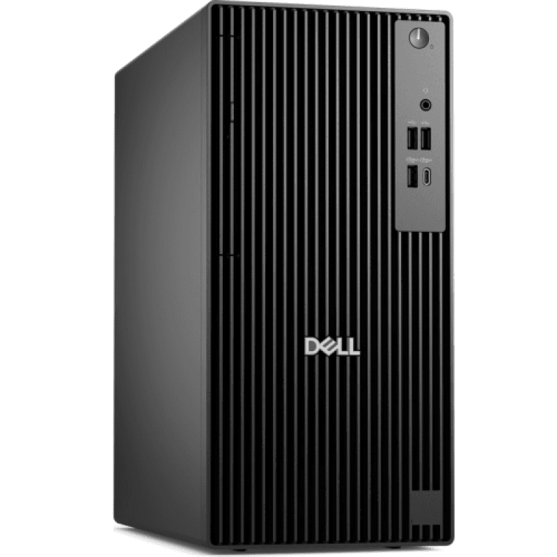 Desktop Business Dell Pro QCT1250 cu procesor Intel Core Ultra 7 265 pana la 5.3 GHz, 32 GB DDR5, 1TB SSD, RTX A4000