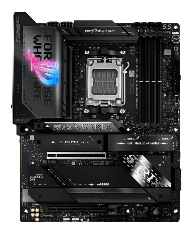 Placa de baza ASUS ROG STRIX X870E-E GAMING WIFI, Socket AM5, DDR5, ATX