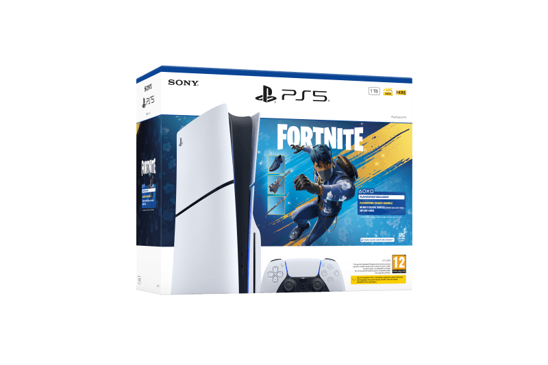 Sony PlayStation 5 - Fortnite Flowering Chaos Bundle. Platform: PlayStation 5, Product colour: Black, White