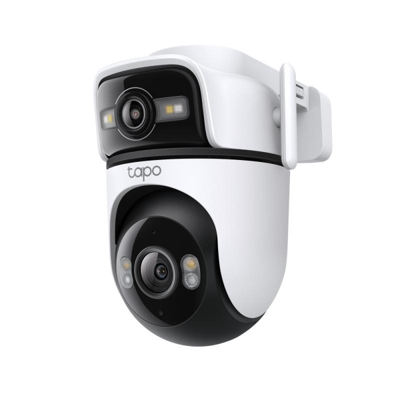 Outdoor Dual Lens Pan/Tilt Security Camera SPEC:2K (2304x1296) & 2K (2304x1296), 2.4 GHz