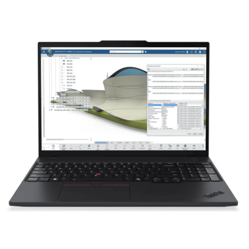 Laptop Workstation Lenovo ThinkPad P16s Gen 4, cu procesor Ryzen AI 9 HX370, 16'' IPS, 64 GB DDR5, 1 TB