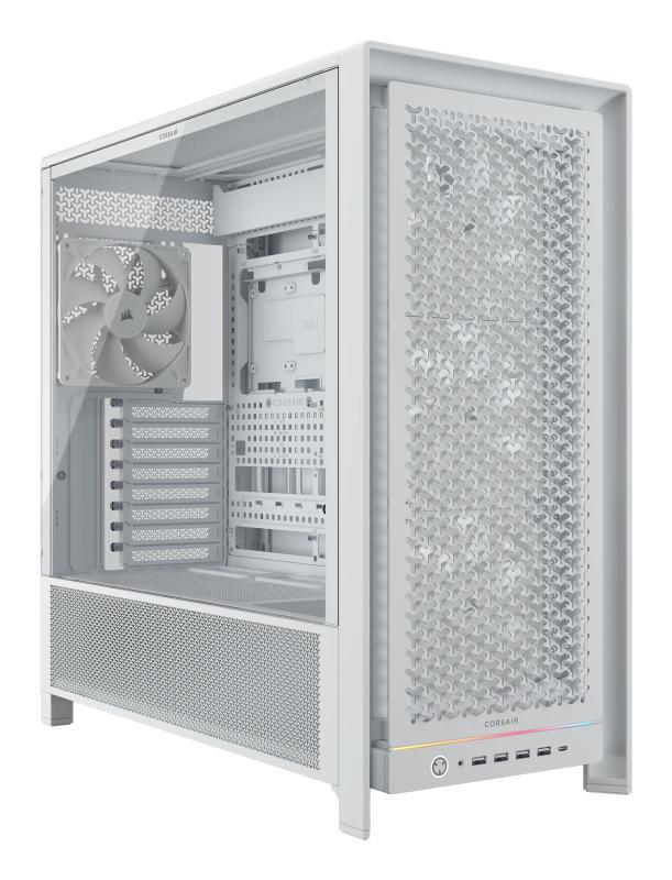 Carcasa CORSAIR FRAME 5000D RS, RGB, Mid Tower, White