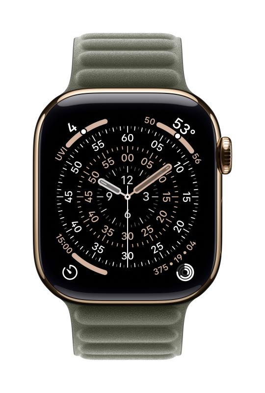 Curea pentru Apple Watch 42mm Sage Gray Magnetic Link - S/M
