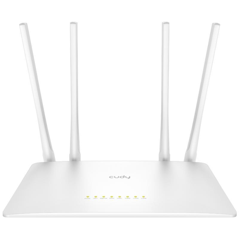 Router wireless CUDY WR1200, WIFI 5, Dual Band