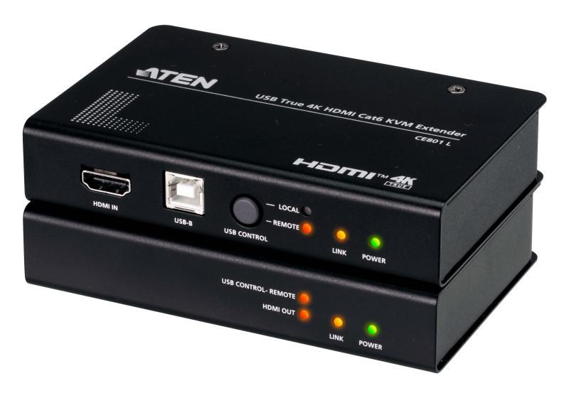 KVM Extender Aten CE801. Tipul: Transmițător & transmițător-receptor AV, Tehnologia de conectare: Prin cablu