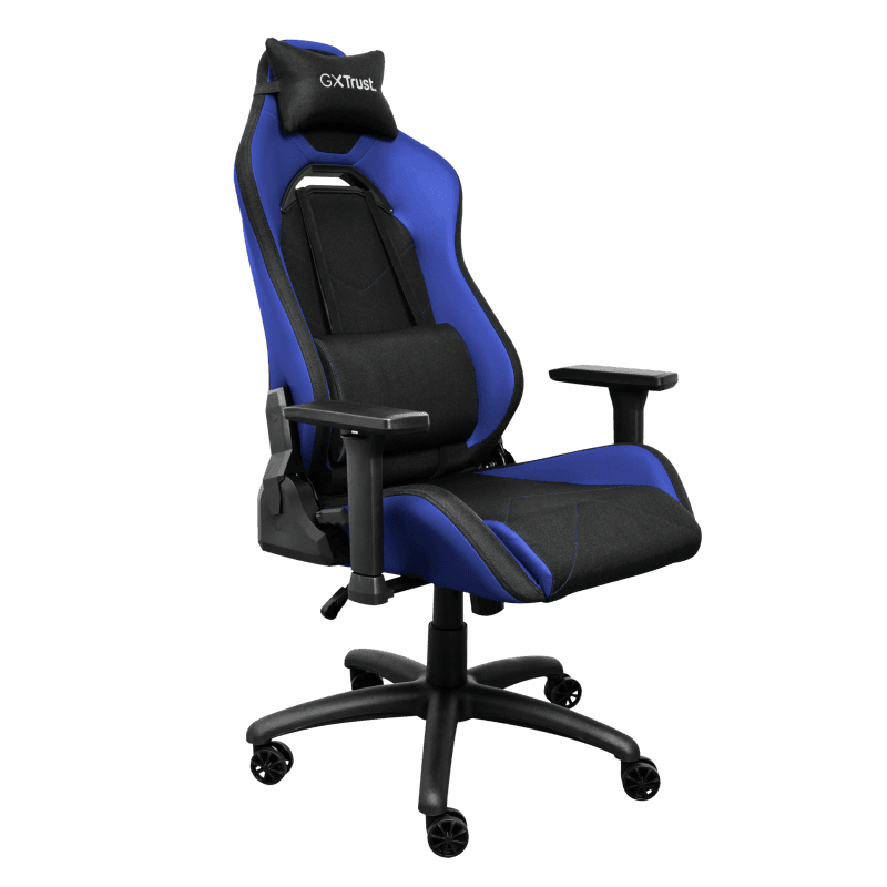 Scaun gaming Trust GXT 714B Ruya Comfortable, roti, ridicare pe gaz clasa 4, adjustabil pe inaltime