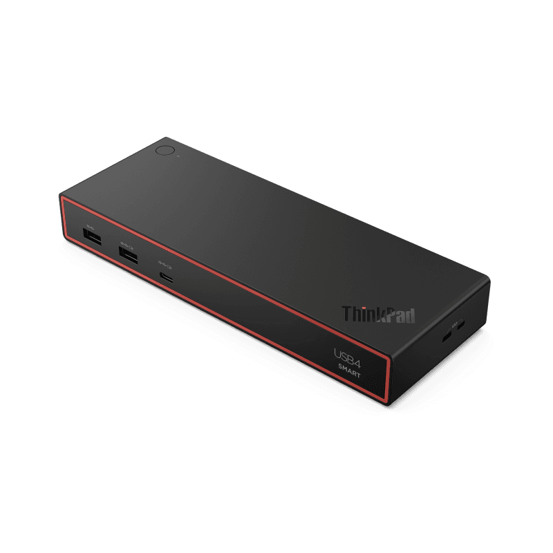 Docking station LENOVO ThinkPad USB4 Smart Dock 5500, USB Type-C, 100W, Negru, 3 ani Garantie