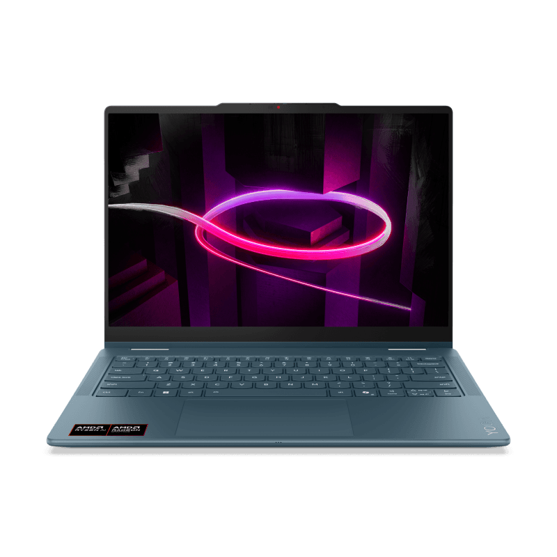 Laptop Consumer Lenovo Yoga 7 2-in-1 14AGP11, cu procesor Ryzen AI 7 445, 14'' OLED, 32 GB LPDDR5x, 1 TB