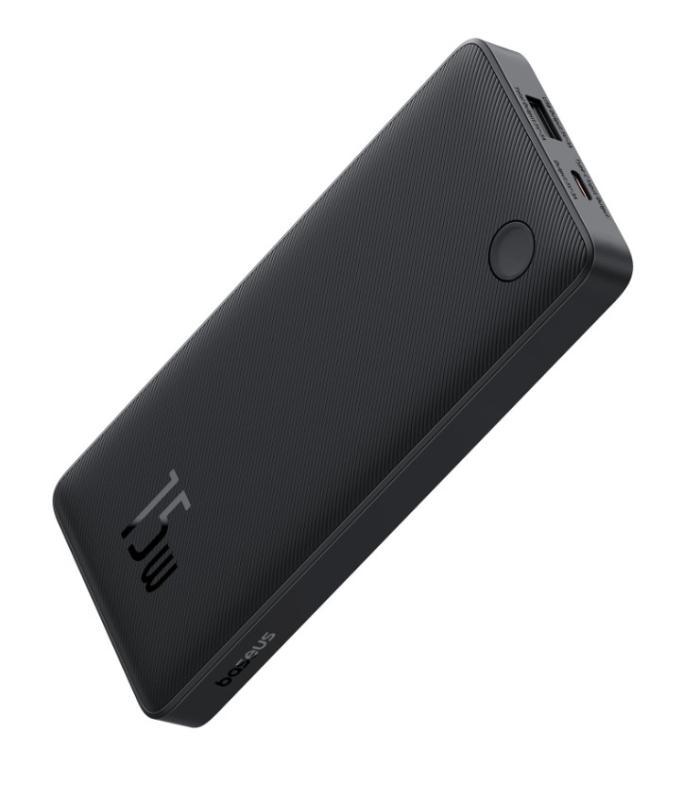 Baterie externa Baseus Airpow Lite, 10000mAh, 15W, 1 x USB; 1 x USB Type-C IN/OUT