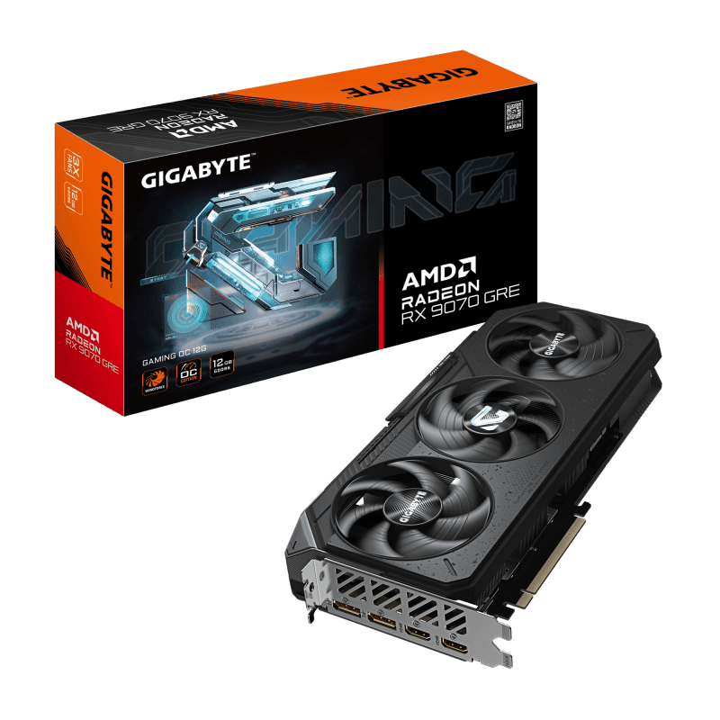 Placa video Gigabyte Radeon RX 9070 GRE GAMING OC 12G, 12GB GDDR6, PCI Express x16, 192bit