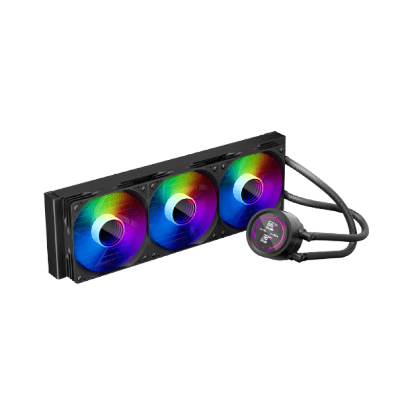 Cooler Procesor 1stPlayer TS4 360 BLACK, 12 cm, 3 ventilatoare