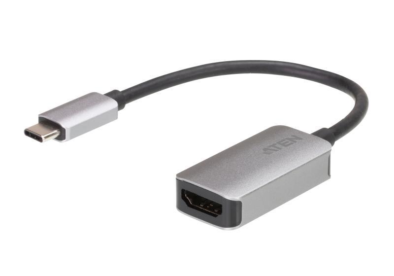 Adaptor Aten USB Type C to HDMI 4K UC3008A1-AT. Versiune USB: 3.2 Gen 1 (3.1 Gen 1), Conector USB: USB tip-C