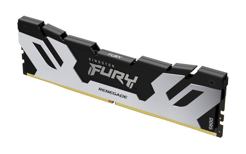 Memorie RAM Kingston FURY Renegade Silver, 24GB DDR5, 8400MHz, CL40