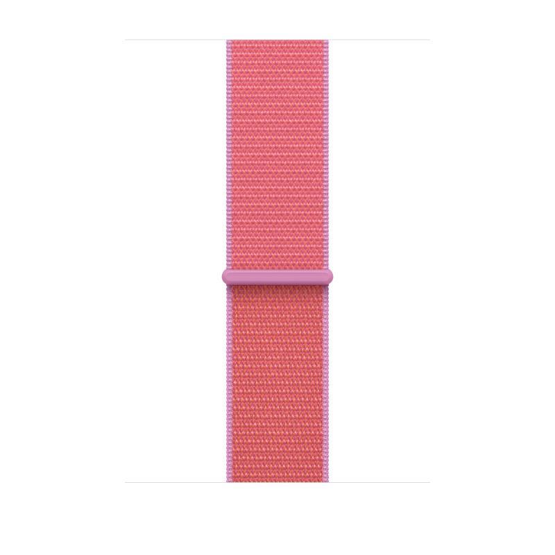 Curea pentru Apple Watch 46mm Sport Loop: Bright Guava Sport Loop