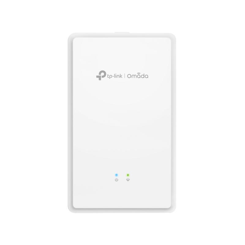 Omada  AX1800 Wall-Plate Dual-Band Wi-Fi 6 GPON Access Point PORT: 1×SC/UPC GPON+2×1G RJ45 Port(One support Poe