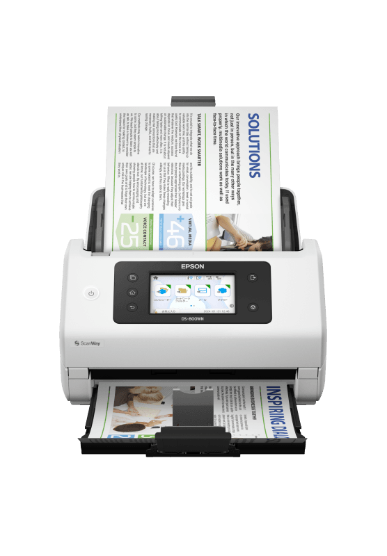 Scanner Epson WorkForce DS-800WN, A4, Automat, Sheetfed, USB + WLAN + LAN