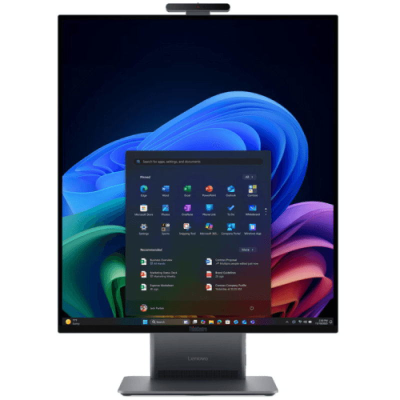 All-in-One Business Lenovo ThinkCentre X AIO cu procesor Intel Core Ultra 7 368H pana la 5 GHz, 27 inch, QHD, 32 GB