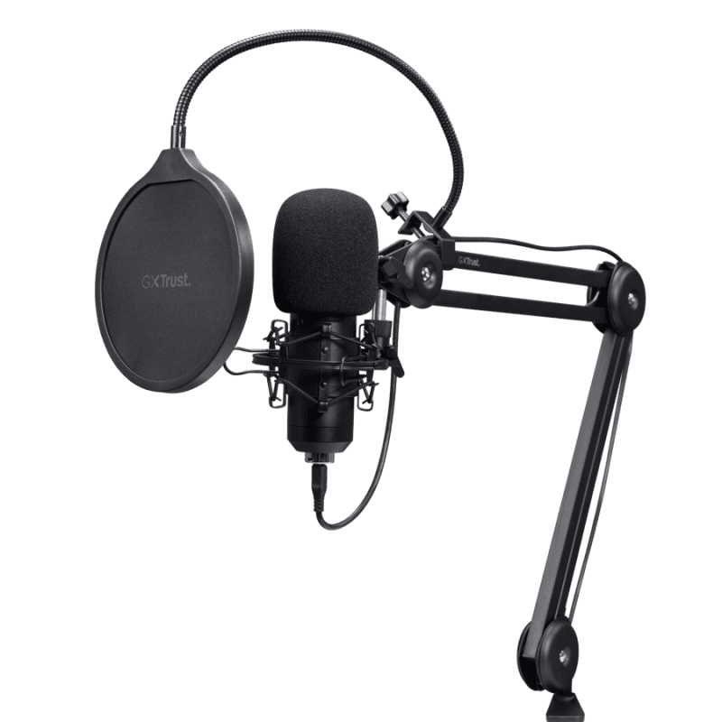 Microfon Trust GXT 270 Emita II+, tip Condenser, USB