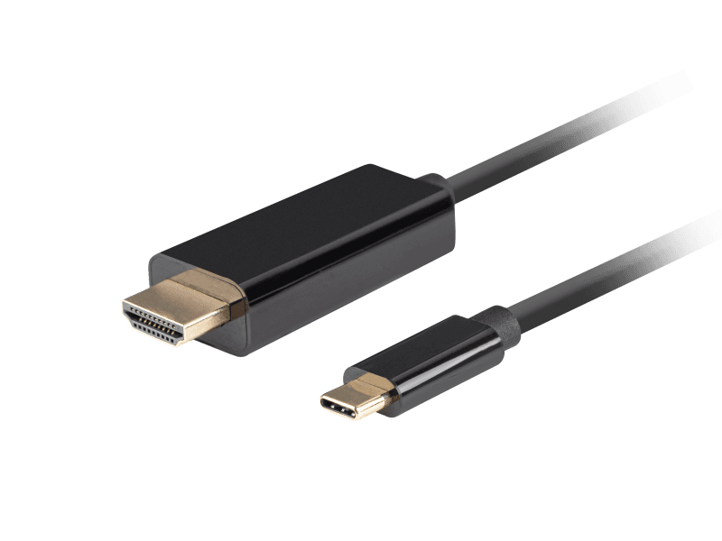 Cablu USB-C(M)  HDMI(M) 1 m 4K 60Hz negru