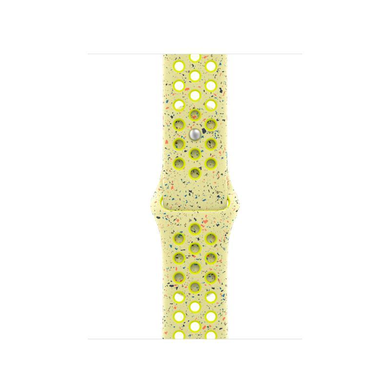 Curea pentru Apple Watch 42mm Nike Sport Band: Volt Splash Nike Sport Band - S/M