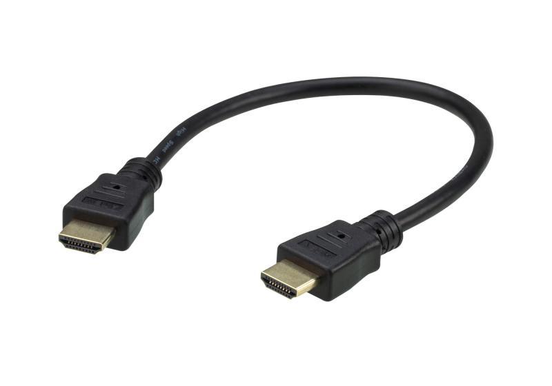 Cablu ATEN 2L-7DA3H. Lungime cablu: 0,3 m, Conector 1: HDMI Tip A (Standard), Conector 1 gen: Tată