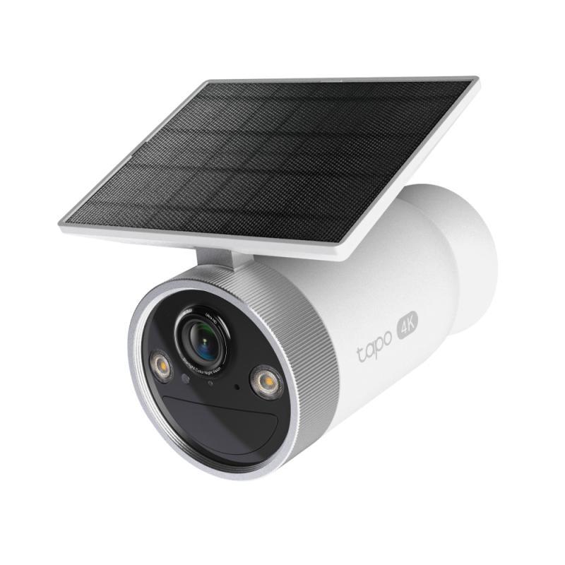 Enhanced AI Solar Security Camera Ultra SPEC:4K QHD (2160×4096), 2.4 G&5GHz, 7800mAh rechargeable lithium-ion battery