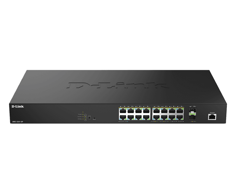 D-Link DMS-1250-18P/E. Switch type: Managed
