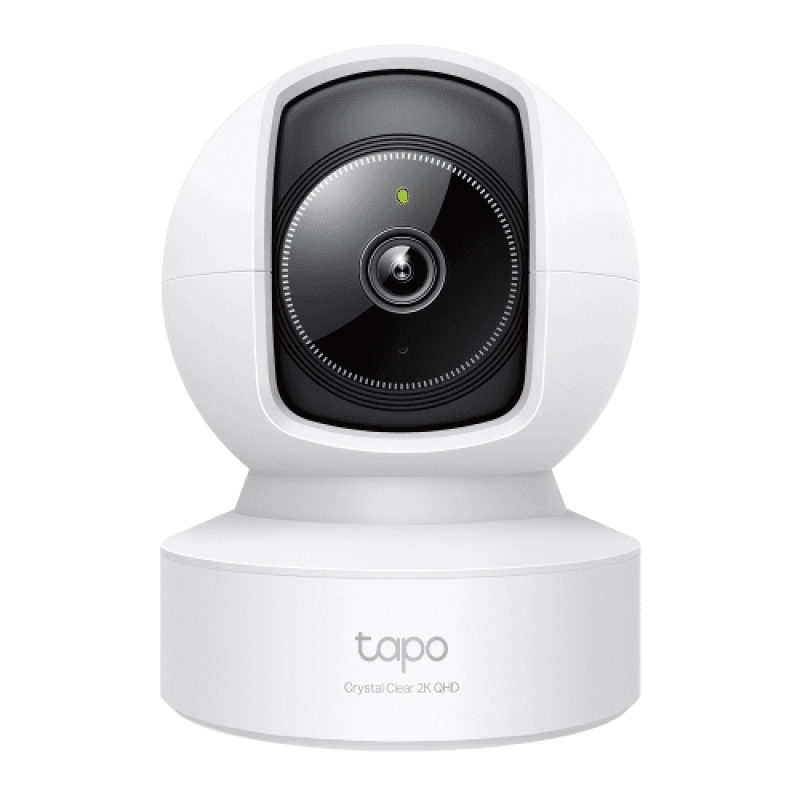 Pan/Tilt AI Home Security Wi-Fi Camera - TAPO C222 V2 SPEC: 2K QHD (2560x1440), 2.4 GHz, Horizontal 360º