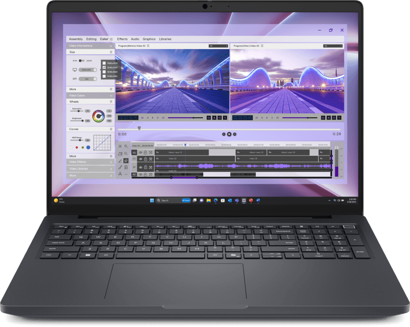 Laptop Business DELL Pro Max 16, cu procesor Intel Core Ultra 7 265H, 16'' IPS, 32 GB DDR5, 1 TB SSD, Intel Arc 140T