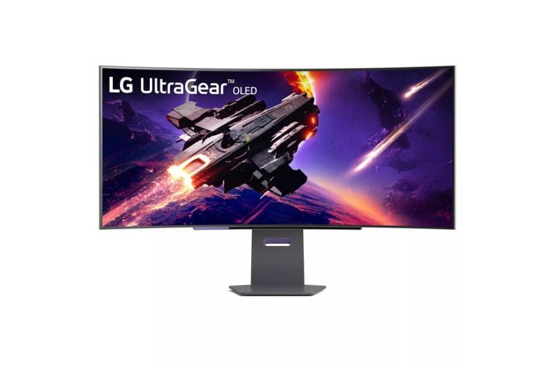 Monitor Consumer LG 45GS95QE-B, 44.5", 3440 x 1440 pixeli, Black, 2 ani Garantie