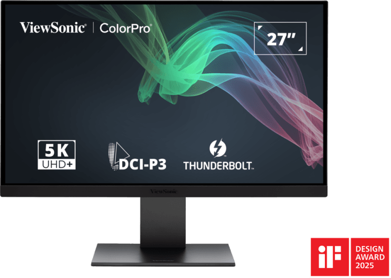 Monitor Commercial ViewSonic VP2788-5K, 27", 5120 x 2880 pixeli, Black, 3 ani Garantie