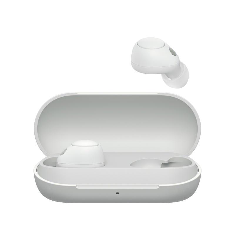 Casti In-ear Sony WF-C700N, Wireless, Alb