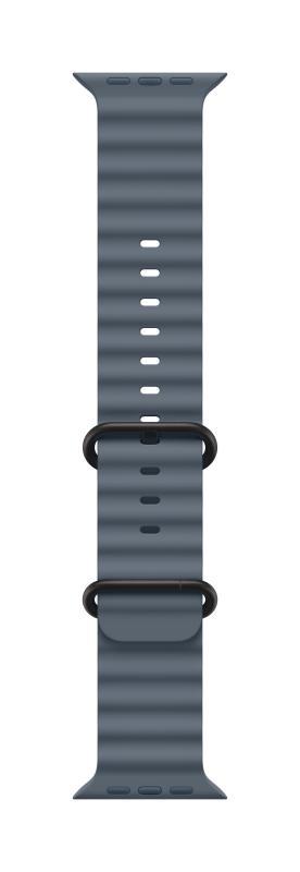 Curea pentru Apple Watch 49mm Anchor Blue Ocean Band - Black Titanium Finish
